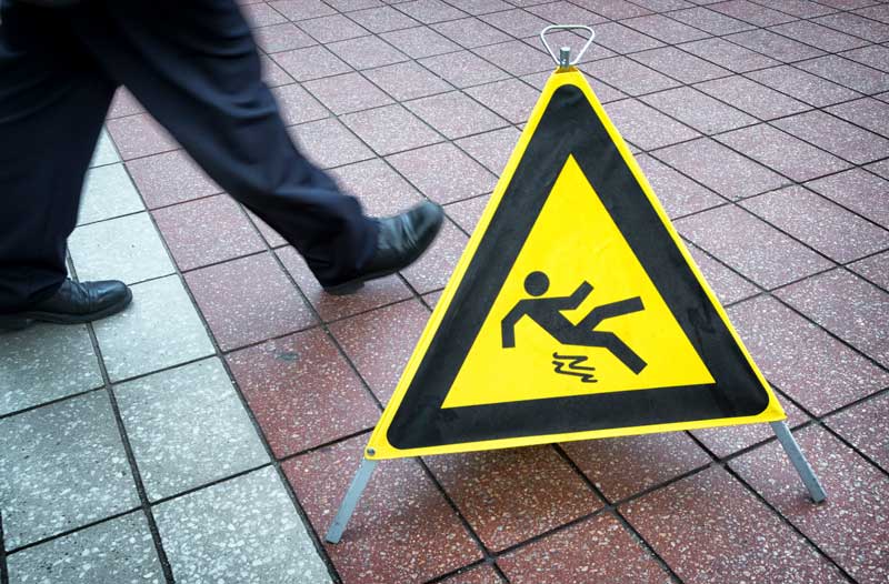 Spot Tripping Hazards and Fall Hazards