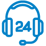 Headset with number 24