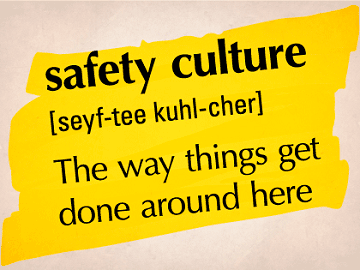 The definition of safety culture mobile view