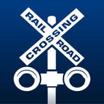Rail Crossing Location logo